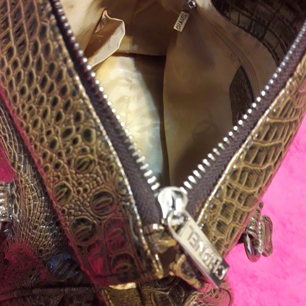Coco Chanel Python Handbag - Picture 3 of 5
